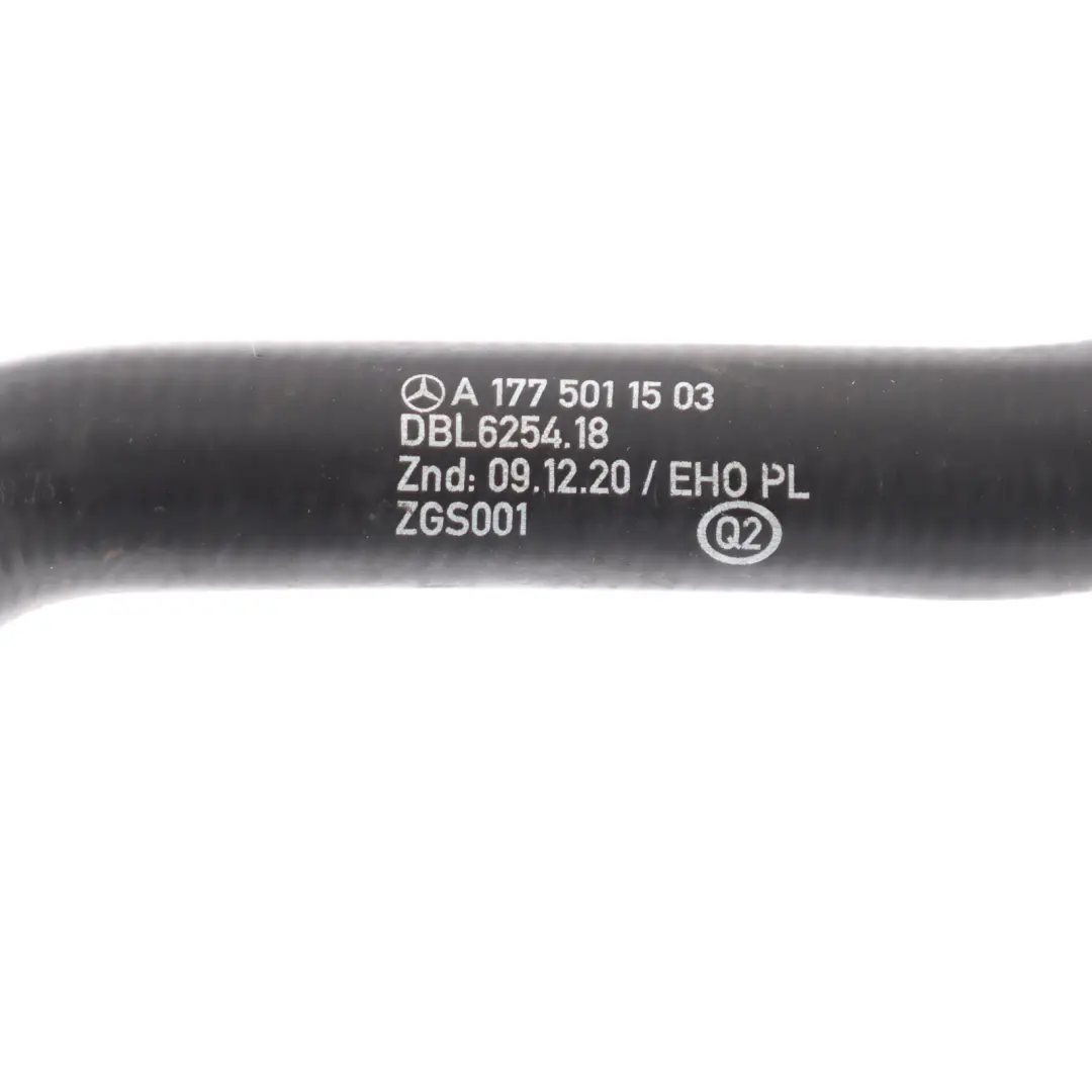 Mercedes CLA C118 W177 W247 M282 Kühlmittel Schlauch Rohr - SKU A1775011503 - Teilenummer A1775011503