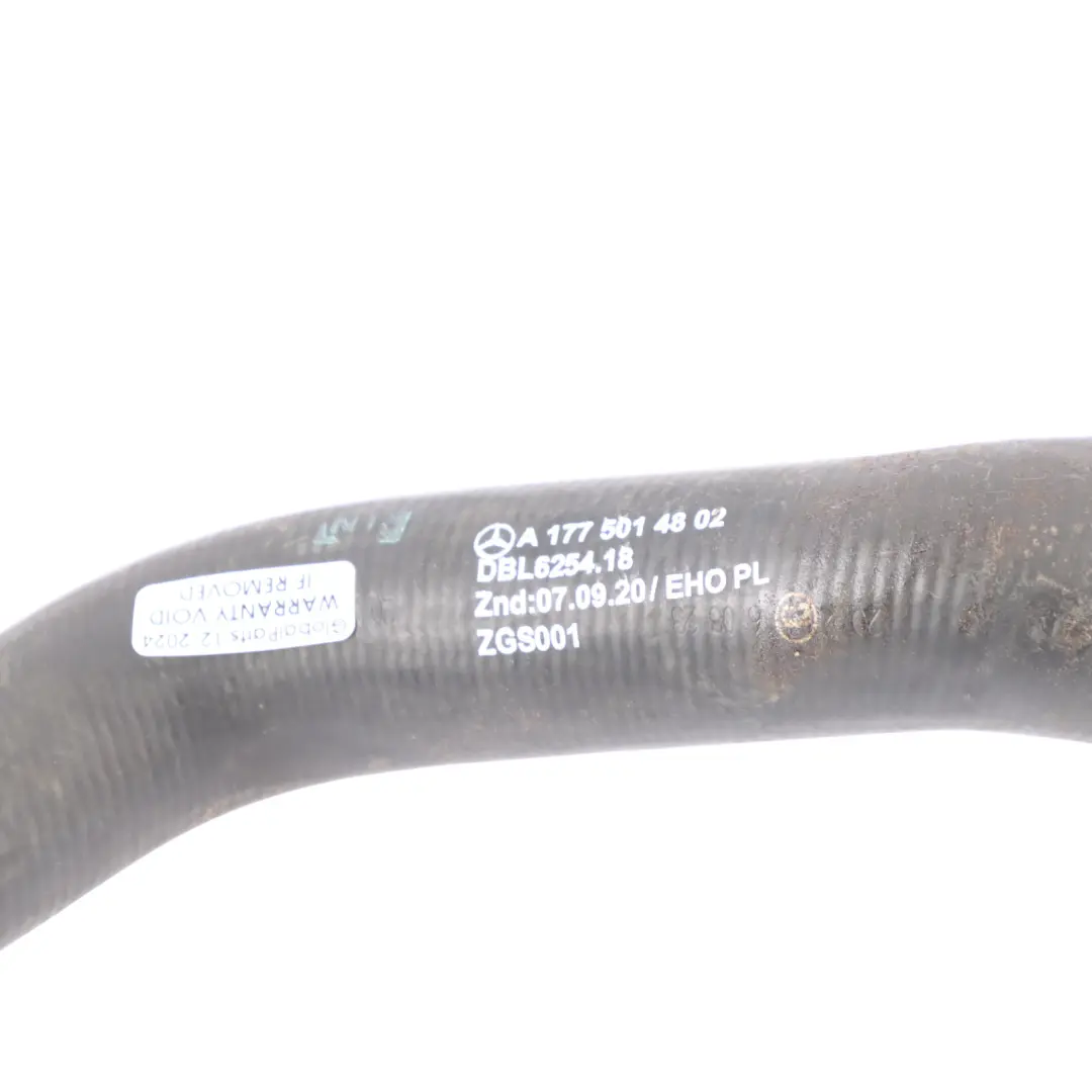 M282 Kühlmittelschlauch Kühlleitung für Mercedes CLA C118 W177 W247 mit Teilenummer A1775014802 Mercedes CLA C118 W177 W247 M282 Kühlmittelschlauch Kühlleitung - SKU A1775014802 - Teilenummer A1775014802