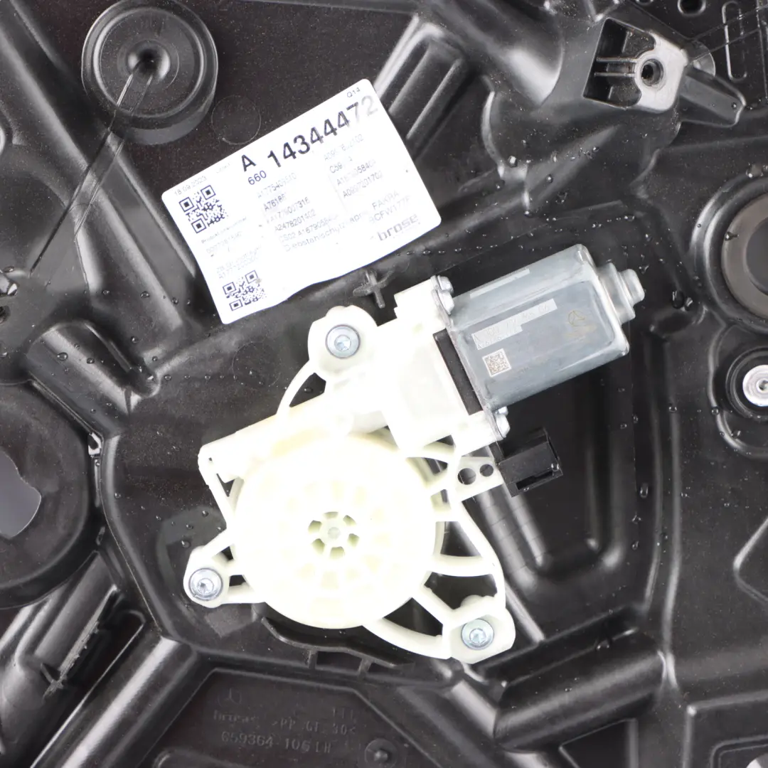 Mercedes W177 Window Regulator Lifter Mechanism Front Left Door N/S - SKU A1777204905 - Part number A1777204905