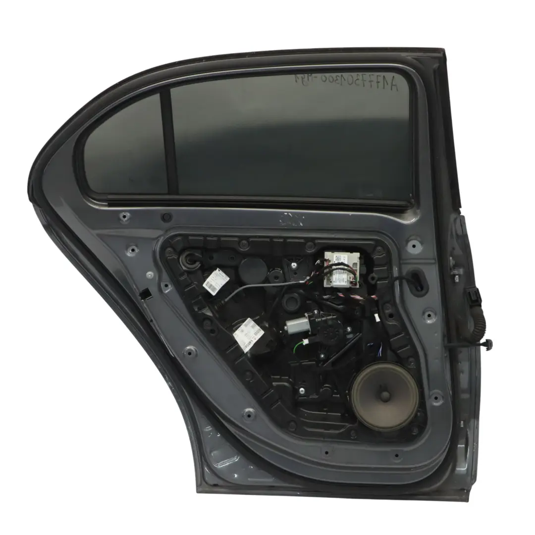 Tür hinten links Mountain Grey Grau Metallic - 787 für Mercedes W177 mit Teilenummer A1777301300 Mercedes W177 Tür hinten links Mountain Grey Grau Metallic - 787 - SKU A1777301300-MG1 - Teilenummer A1777301300
