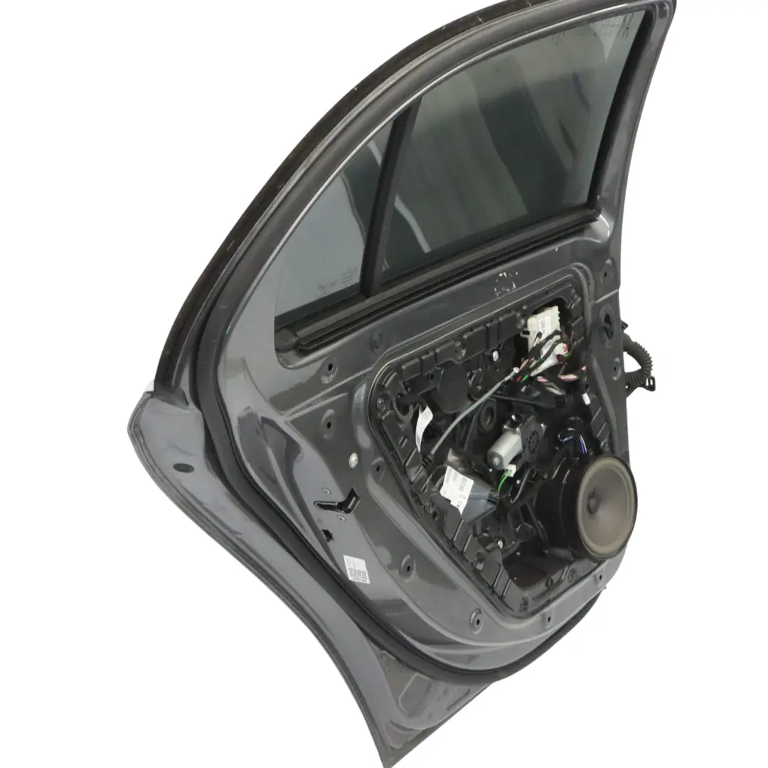 Door Rear Left N/S A-Class Mountain Grey Metallic - 787 to Mercedes W177 with Part number A1777301300 Mercedes W177 Door Rear Left N/S A-Class Mountain Grey Metallic - 787 - SKU A1777301300-MG1 - Part number A1777301300