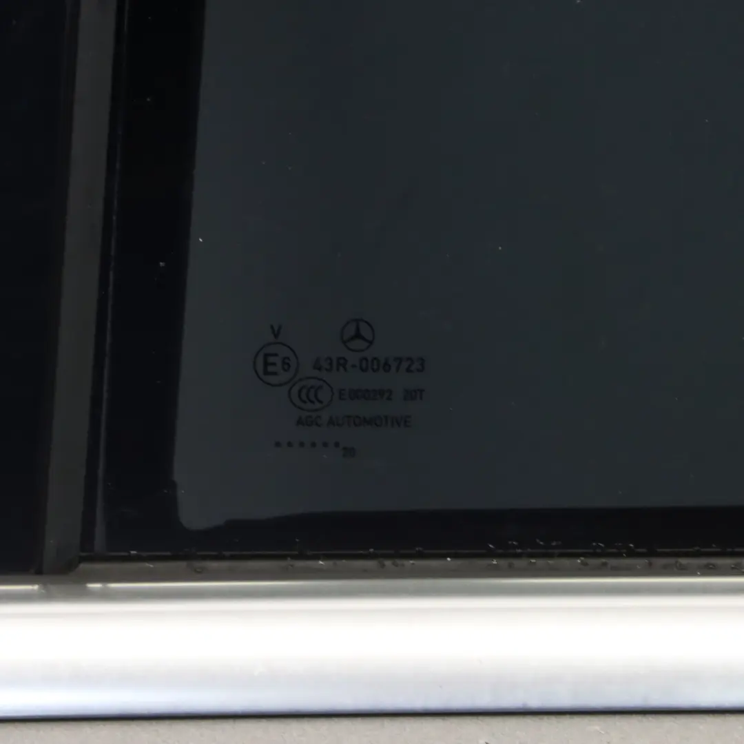 Door Rear Left N/S A-Class Mountain Grey Metallic - 787 to Mercedes W177 with Part number A1777301300 Mercedes W177 Door Rear Left N/S A-Class Mountain Grey Metallic - 787 - SKU A1777301300-MG1 - Part number A1777301300