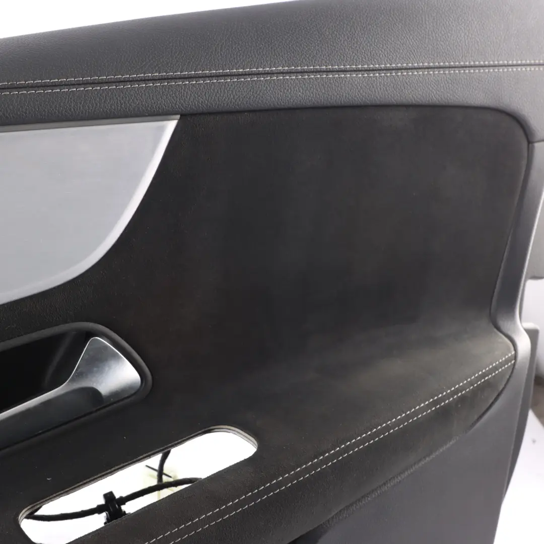 Door Card Mercedes V177 W177 Right O/S Trim Panel Cover Leather Grey to Rear with Part number A1777303200 Rear Door Card Mercedes V177 W177 Right O/S Trim Panel Cover Leather Grey - SKU A1777303200-3 - Part number A1777303200