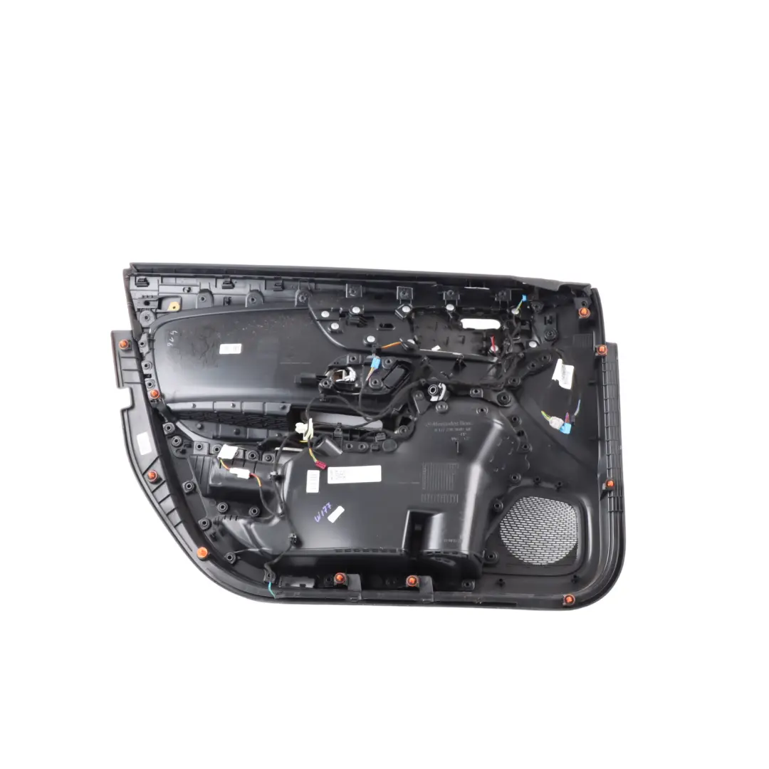 Door Card Mercedes V177 W177 Right O/S Trim Panel Cover Leather Grey to Rear with Part number A1777303200 Rear Door Card Mercedes V177 W177 Right O/S Trim Panel Cover Leather Grey - SKU A1777303200-3 - Part number A1777303200