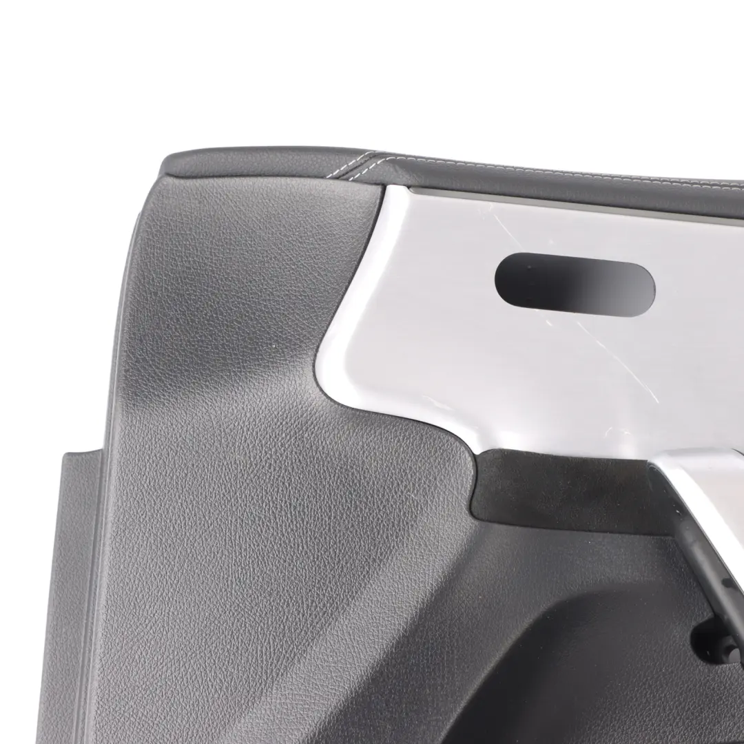 Door Card Mercedes V177 W177 Right O/S Trim Panel Cover Leather Grey to Rear with Part number A1777303200 Rear Door Card Mercedes V177 W177 Right O/S Trim Panel Cover Leather Grey - SKU A1777303200-3 - Part number A1777303200