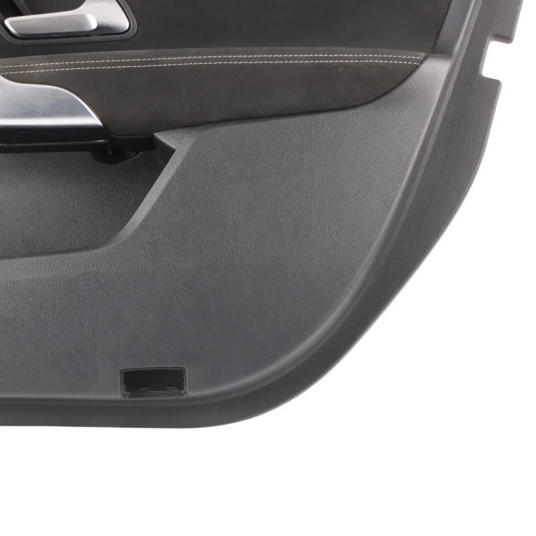 Door Card Mercedes V177 W177 Right O/S Trim Panel Cover Leather Grey to Rear with Part number A1777303200 Rear Door Card Mercedes V177 W177 Right O/S Trim Panel Cover Leather Grey - SKU A1777303200-3 - Part number A1777303200