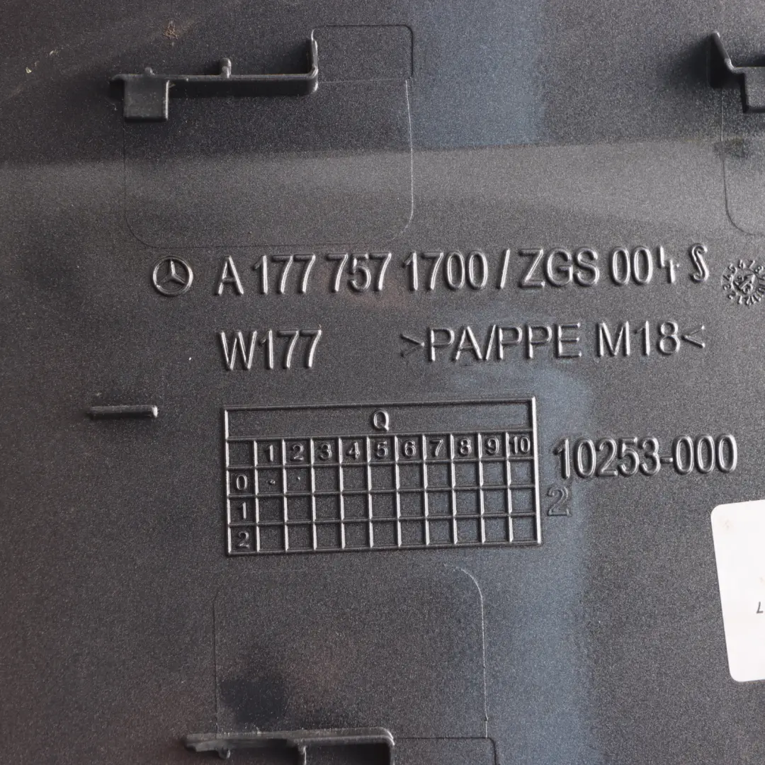 Flap Cover Filler Fill In Flap Mountain Grey 787 to Mercedes W177 Fuel with Part number A1777571700 Mercedes W177 Fuel Flap Cover Filler Fill In Flap Mountain Grey 787 - SKU A1777571700-MG - Part number A1777571700