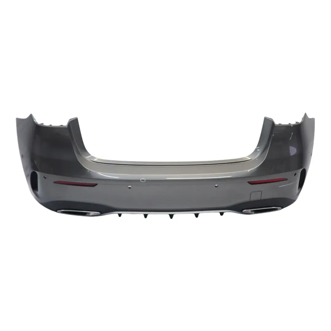 Bumper Rear Trim Panel Covering Mountain Grey Metallic - 787 to Mercedes W177 with Part number A1778800500 Mercedes W177 Bumper Rear Trim Panel Covering Mountain Grey Metallic - 787 - SKU A1778800500-MG - Part number A1778800500