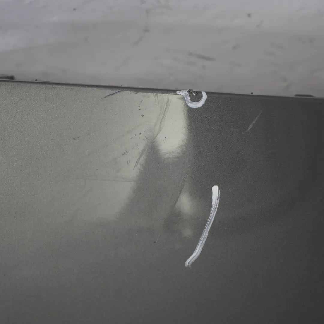 Bumper Rear Trim Panel Covering Mountain Grey Metallic - 787 to Mercedes W177 with Part number A1778800500 Mercedes W177 Bumper Rear Trim Panel Covering Mountain Grey Metallic - 787 - SKU A1778800500-MG - Part number A1778800500