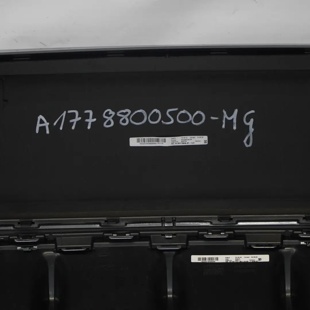 Mercedes W177 Bumper Rear Trim Panel Covering Mountain Grey Metallic - 787 - SKU A1778800500-MG - Part number A1778800500