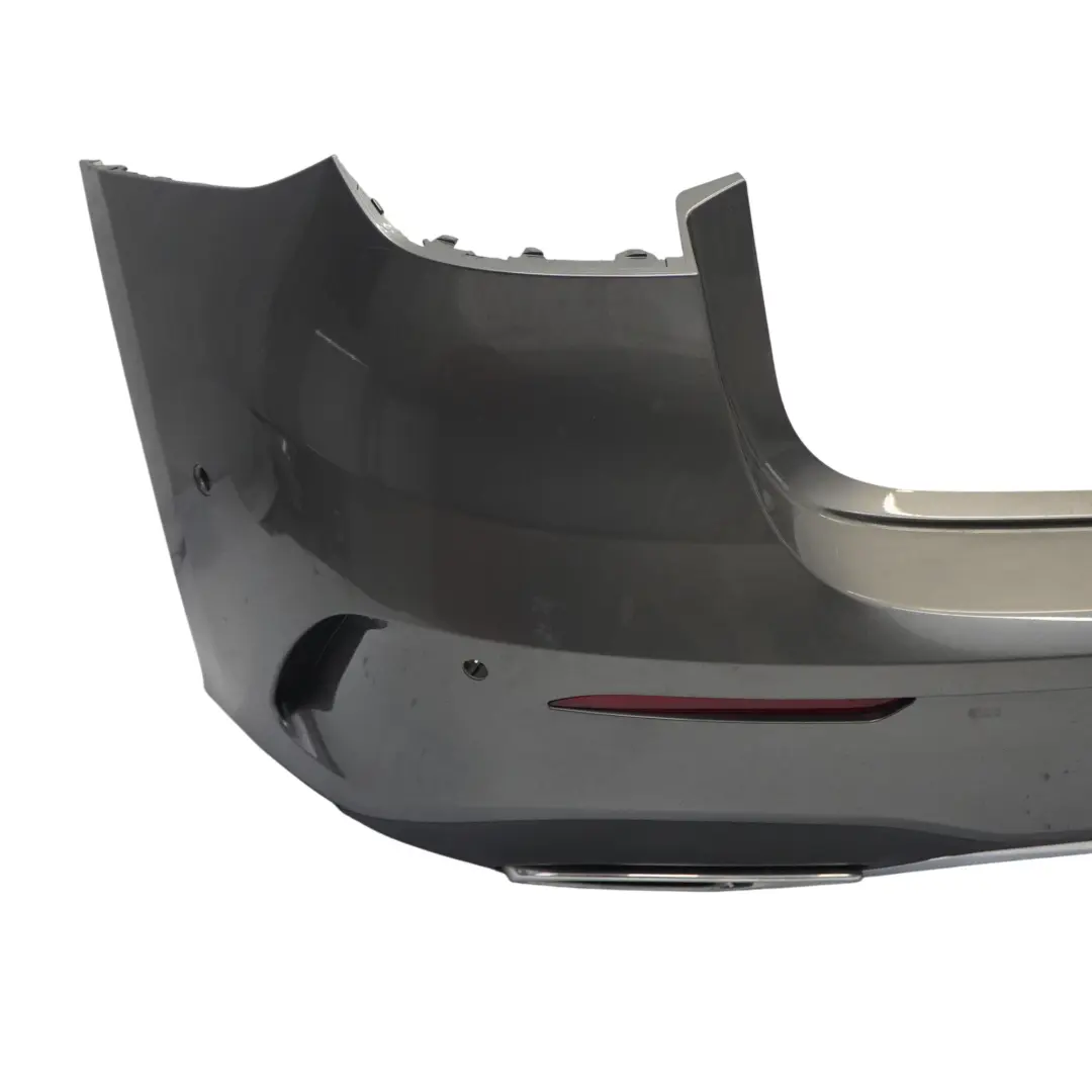 Bumper Rear Trim Panel Covering Mountain Grey Metallic - 787 to Mercedes W177 with Part number A1778800500 Mercedes W177 Bumper Rear Trim Panel Covering Mountain Grey Metallic - 787 - SKU A1778800500-MG - Part number A1778800500