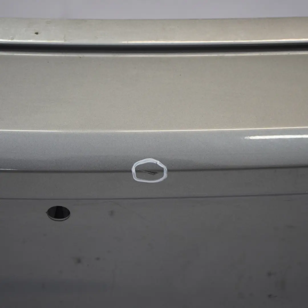 Bumper Rear Trim Panel Covering Mountain Grey Metallic - 787 to Mercedes W177 with Part number A1778800500 Mercedes W177 Bumper Rear Trim Panel Covering Mountain Grey Metallic - 787 - SKU A1778800500-MG - Part number A1778800500