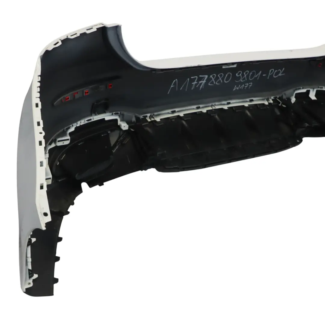 Mercedes V177 Bumper Rear AMG Trim Panel Covering Polar White - 149 - SKU A1778809801-POL - Part number A1778809801