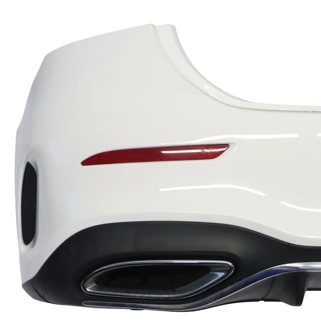 Mercedes V177 Bumper Rear AMG Trim Panel Covering Polar White - 149 - SKU A1778809801-POL - Part number A1778809801