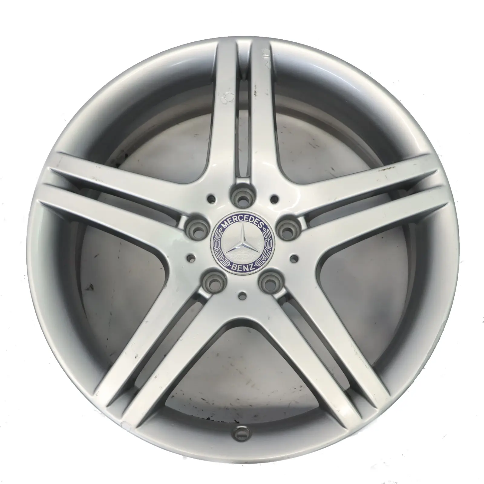 Mercedes W203 Cerchio in lega argento 18" ET:36 7,5J 5 doppie razze A2034015502