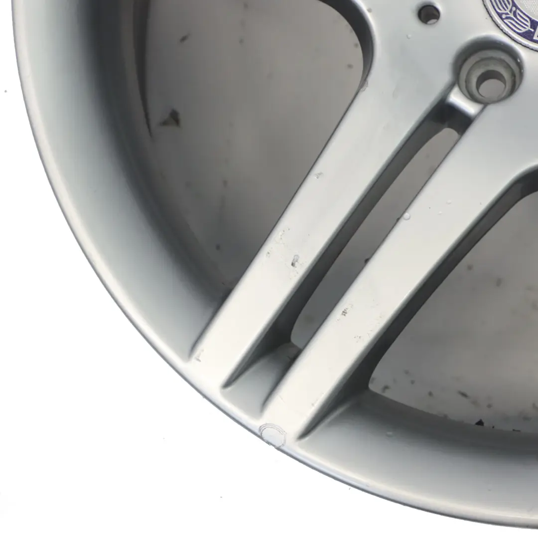 Mercedes W203 llanta aleación plata 18 "ET:36 7,5J 5-doble radio - SKU A2034015502-7 - Número de pieza A2034015502
