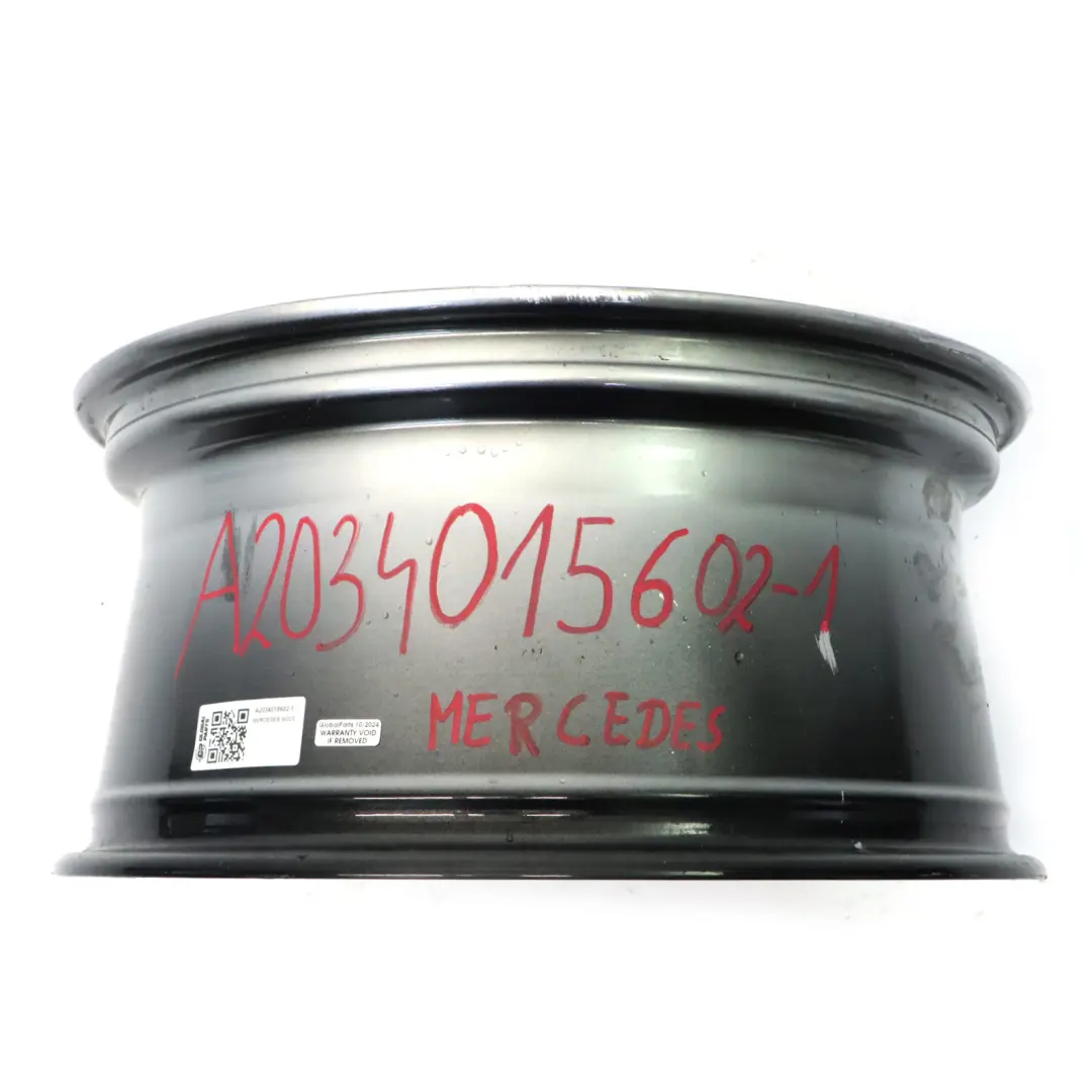 Mercedes W203 Argento A 5 Doppie Razze 18" ET:30 8,5J - SKU A2034015602-1 - Numero di parte A2034015602
