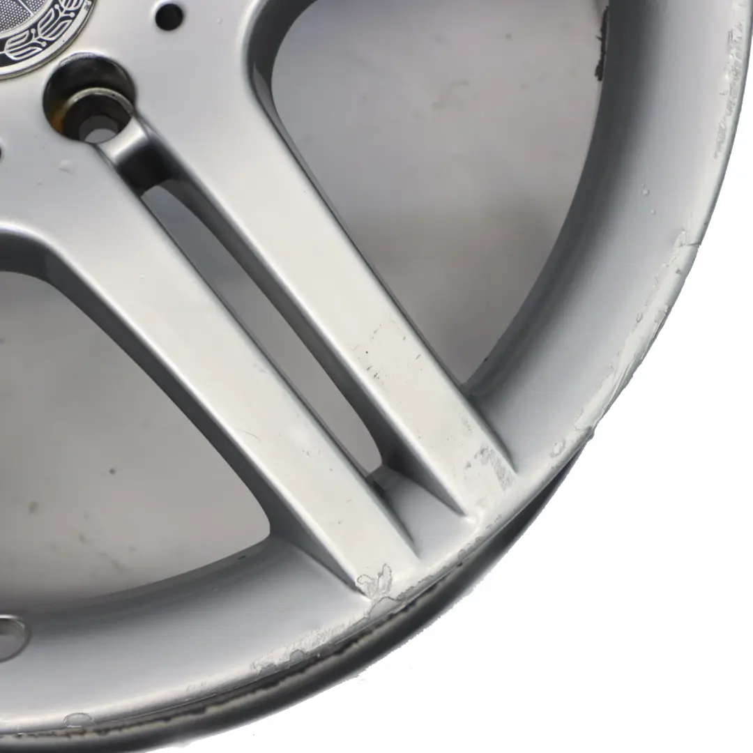Mercedes W203 Argento A 5 Doppie Razze 18" ET:30 8,5J - SKU A2034015602-1 - Numero di parte A2034015602