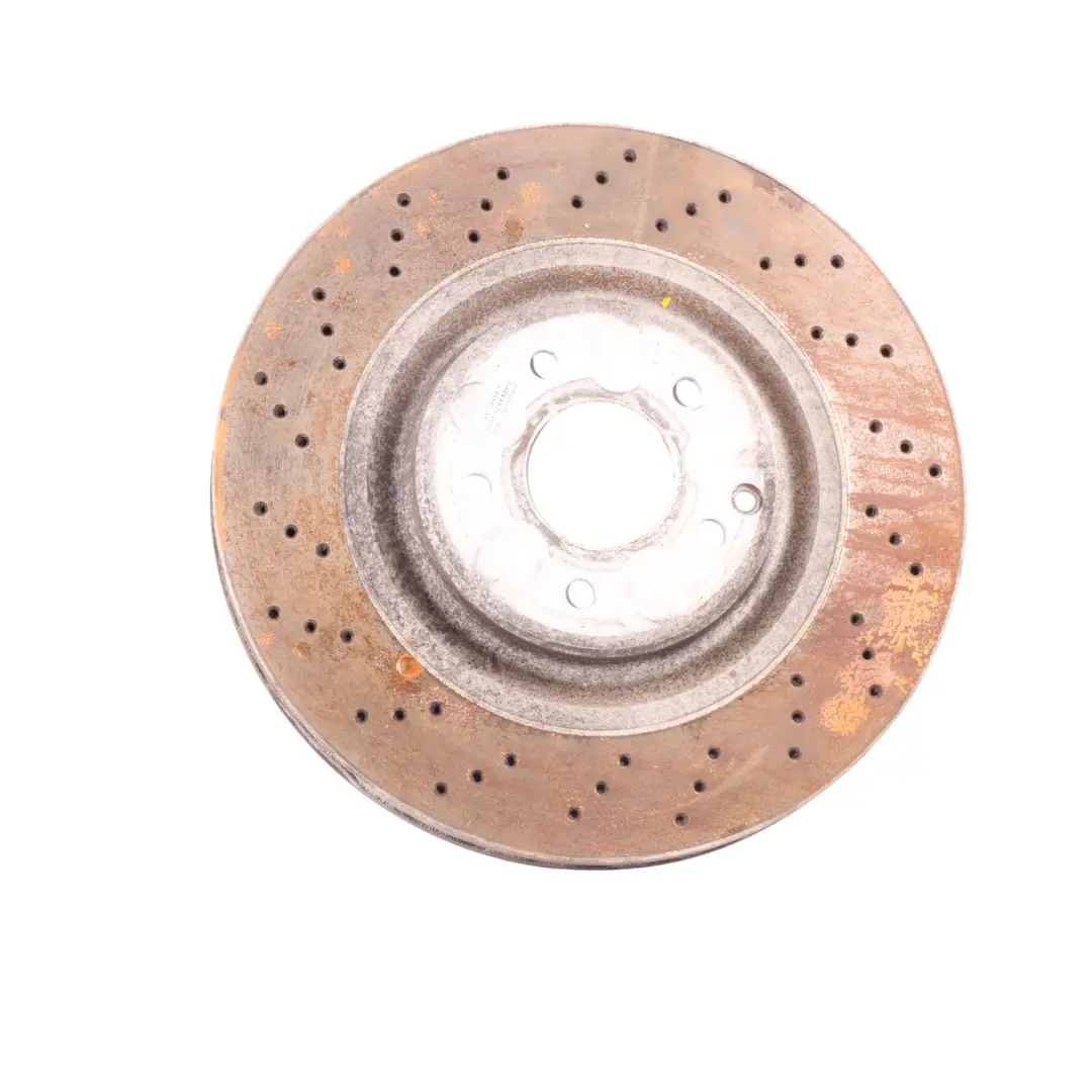  Brake Disc Mercedes W203 W209 Front Left Right N/O/S Perforated Brake Disc Set - SKU A2034210912 - Part number A2034210912