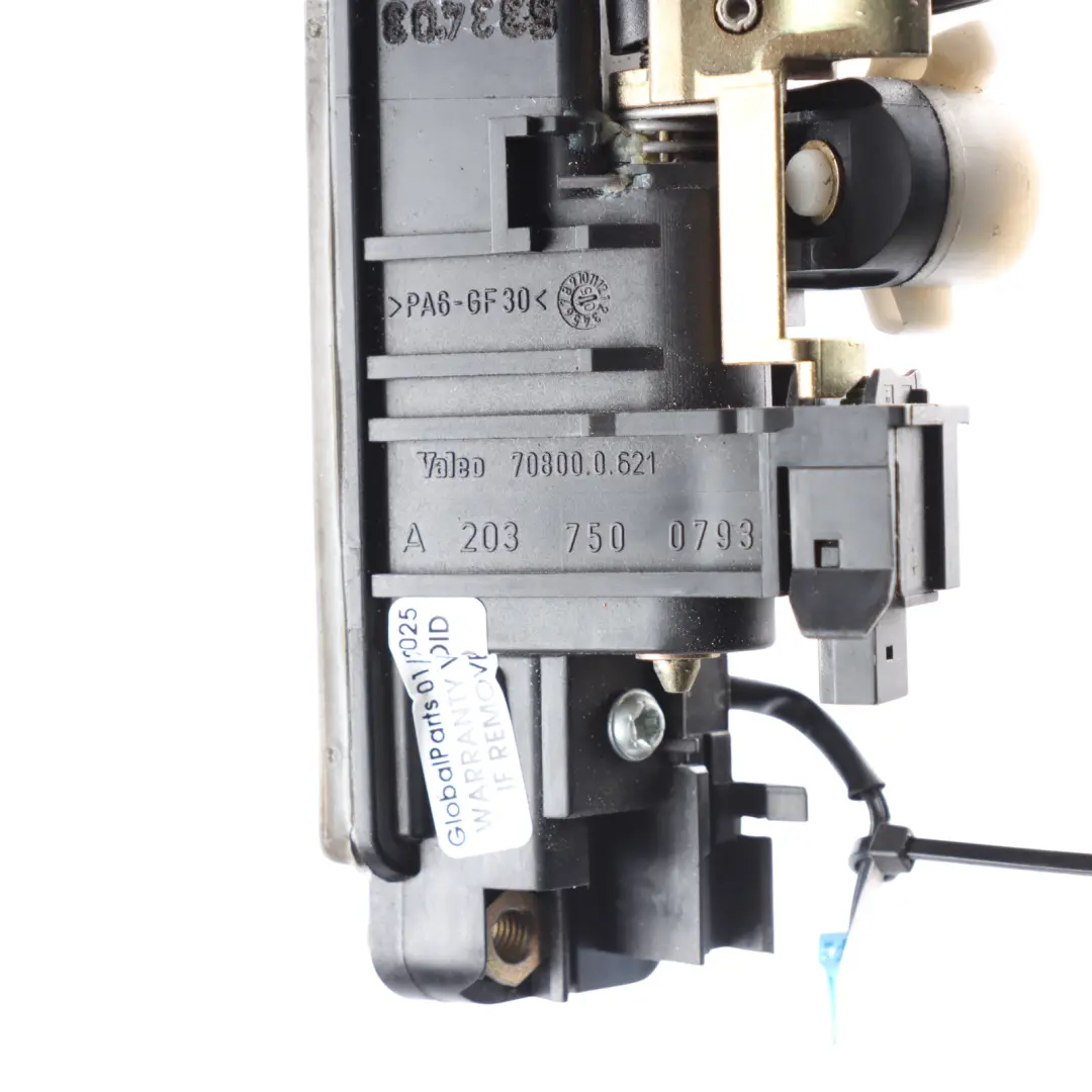 Trunk Handle Mercedes CLK W209 W211 C219 Keyless Go Lock Latch to with Part number A2037500793 Trunk Handle Mercedes CLK W209 W211 C219 Keyless Go Lock Latch - SKU A2037500793 - Part number A2037500793