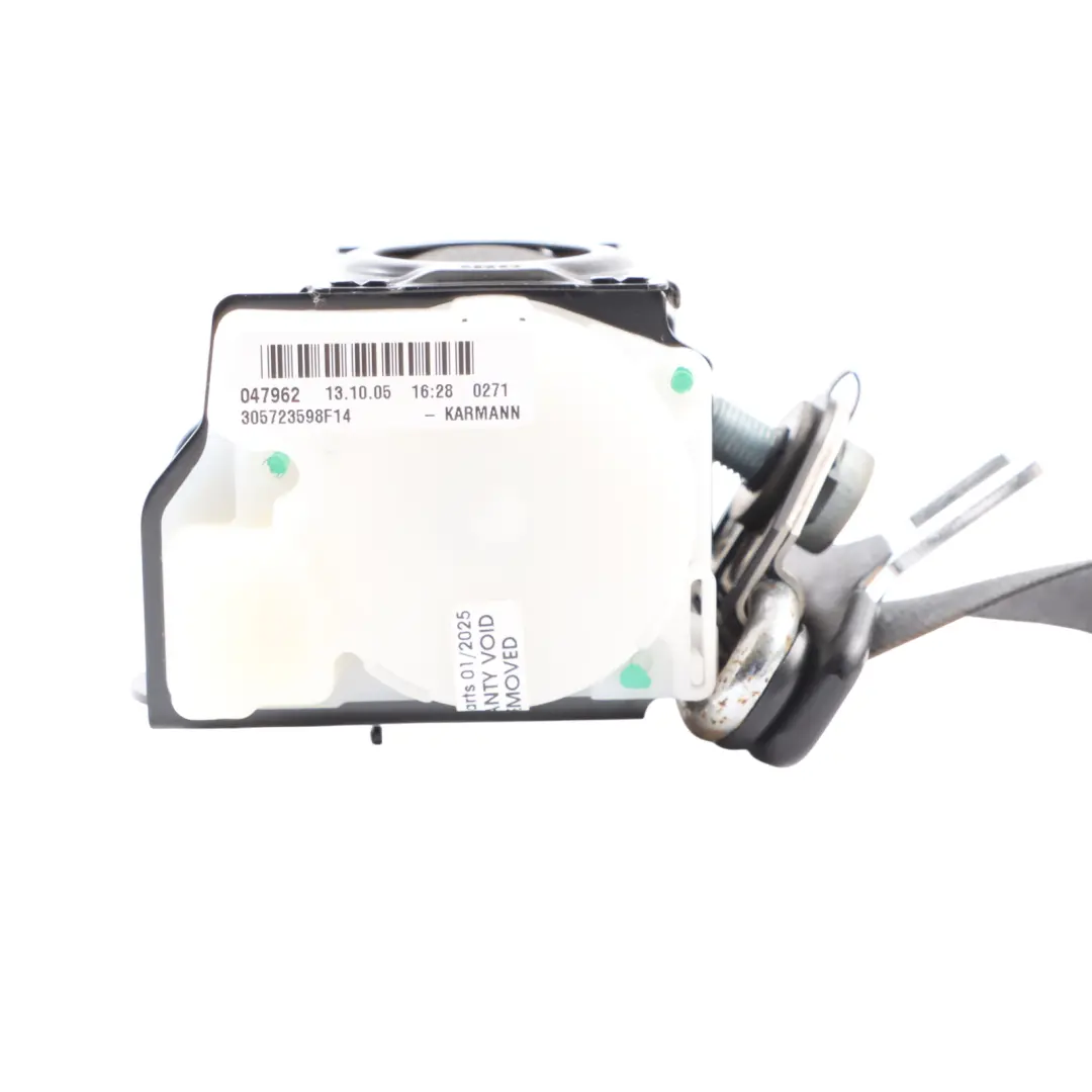 Belt Rear Left Right N/O/S Grey to Mercedes CLK W209 Convertible Seat with Part number A2038601585 Mercedes CLK W209 Convertible Seat Belt Rear Left Right N/O/S Grey - SKU A2038601585-1 - Part number A2038601585