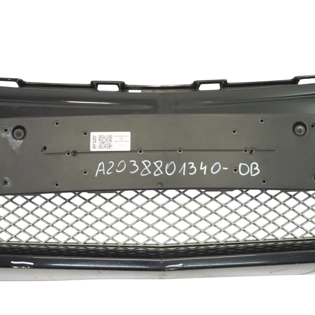 Mercedes CL203 Zderzak Przedni Obsidian Black Czarny Metalik - 197 - SKU A2038801340-OB - Numer Części A2038801340