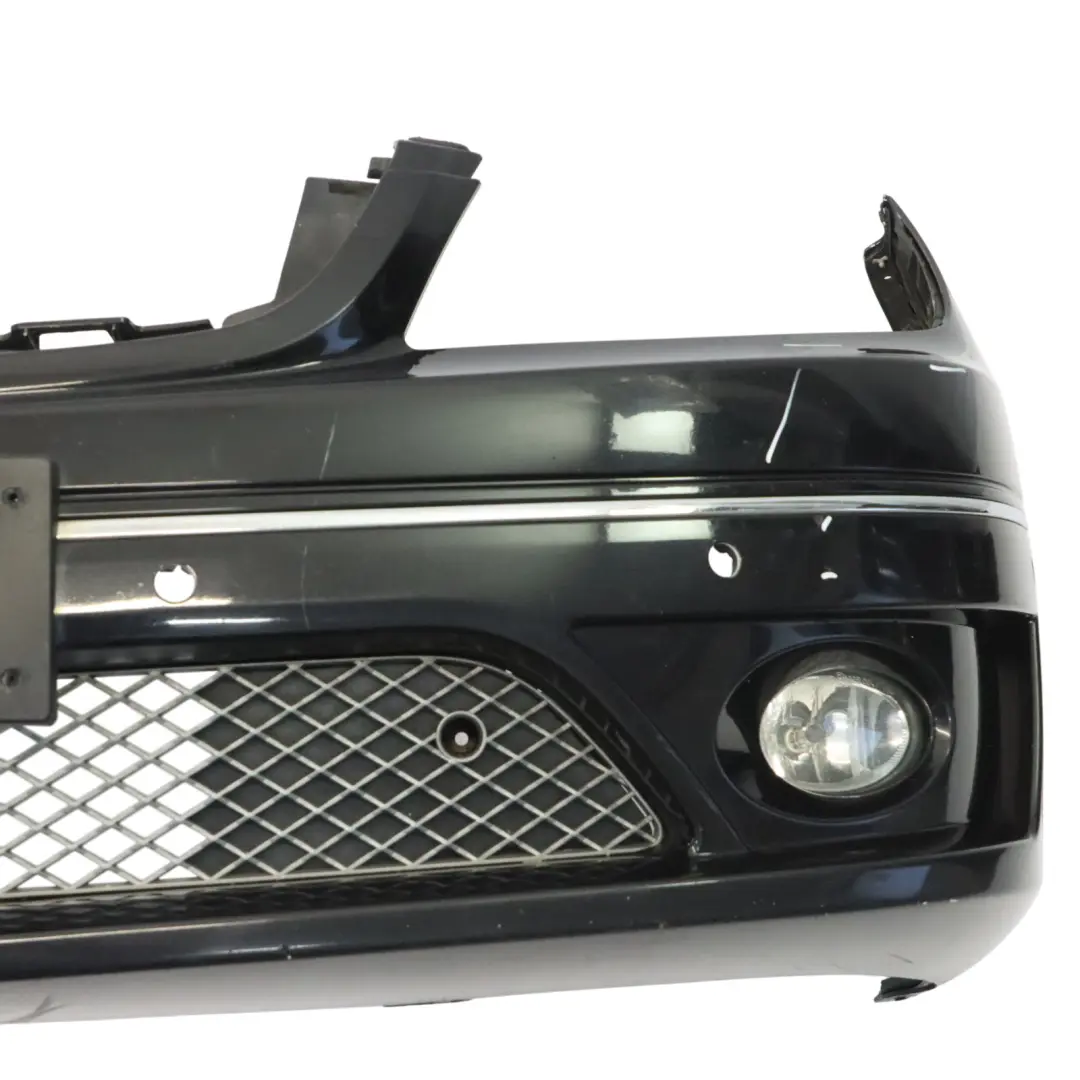 Bumper Front Trim Panel Obsidian Black Metallic - 197 to Mercedes CL203 with Part number A2038801340 Mercedes CL203 Bumper Front Trim Panel Obsidian Black Metallic - 197 - SKU A2038801340-OB - Part number A2038801340