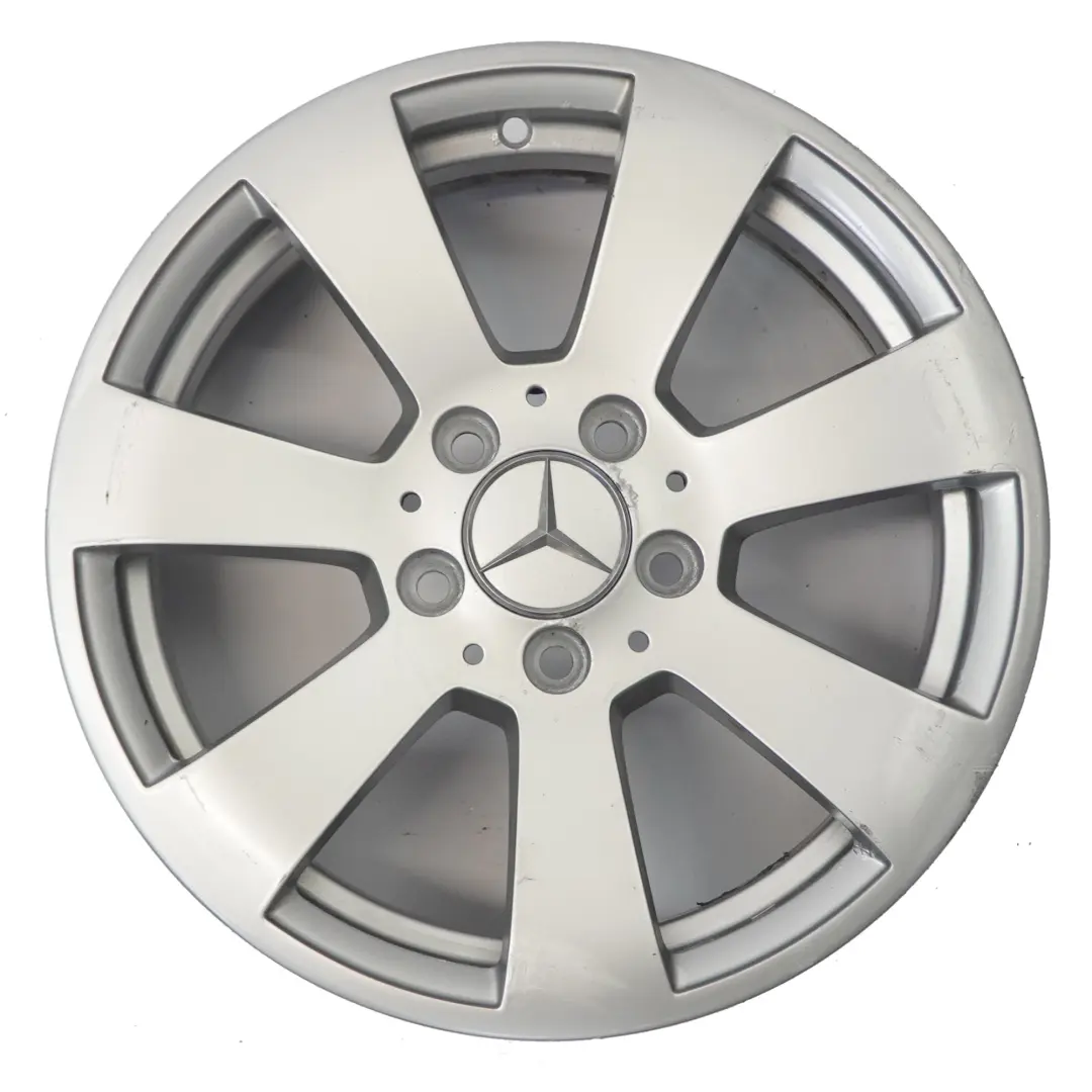 Mercedes W204 Silver Alloy Wheel Rim 7 Spoke 16" 6J ET:39 - SKU A2044011002-4 - Part number A2044011002
