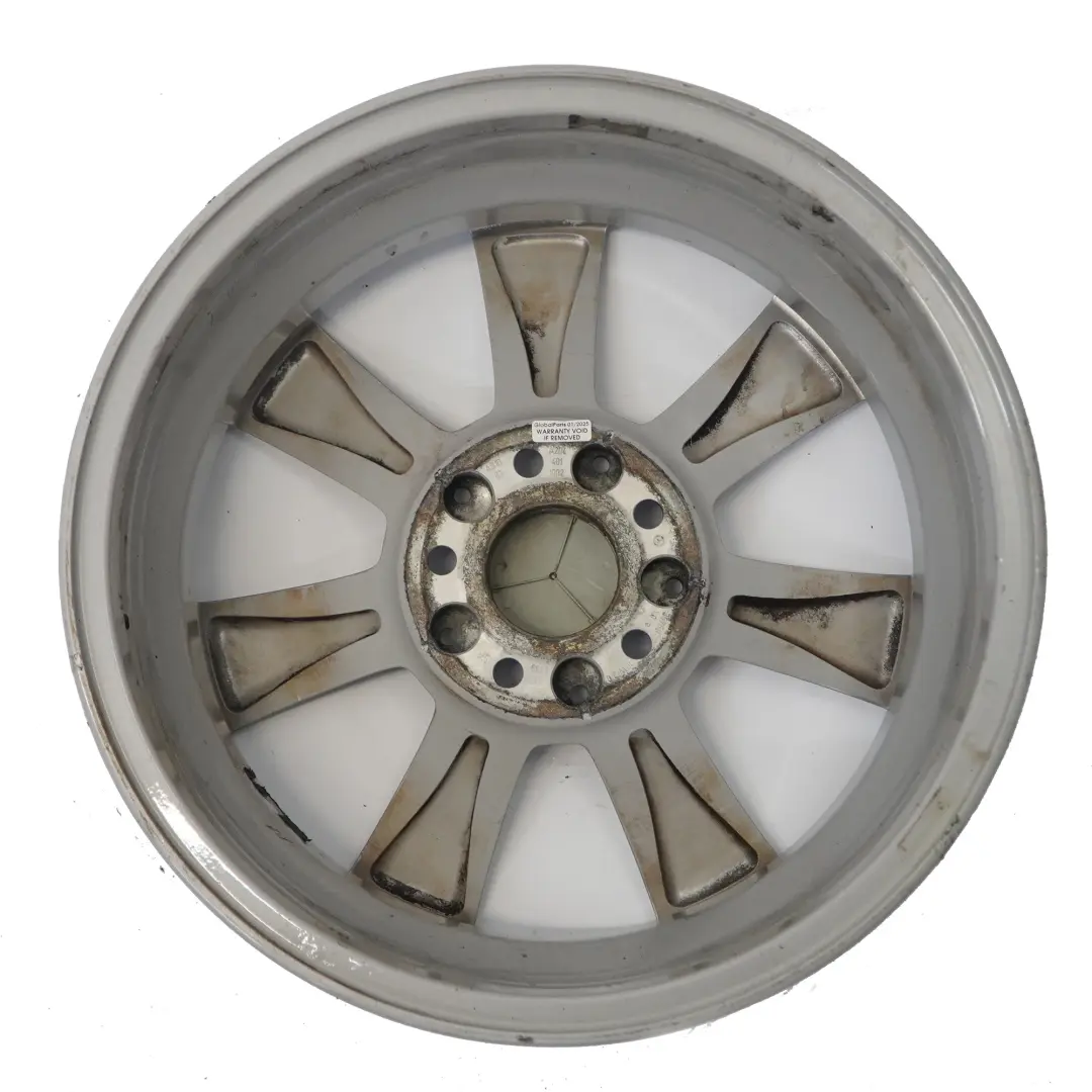 Mercedes W204 Silver Alloy Wheel Rim 7 Spoke 16" 6J ET:39 - SKU A2044011002-4 - Part number A2044011002