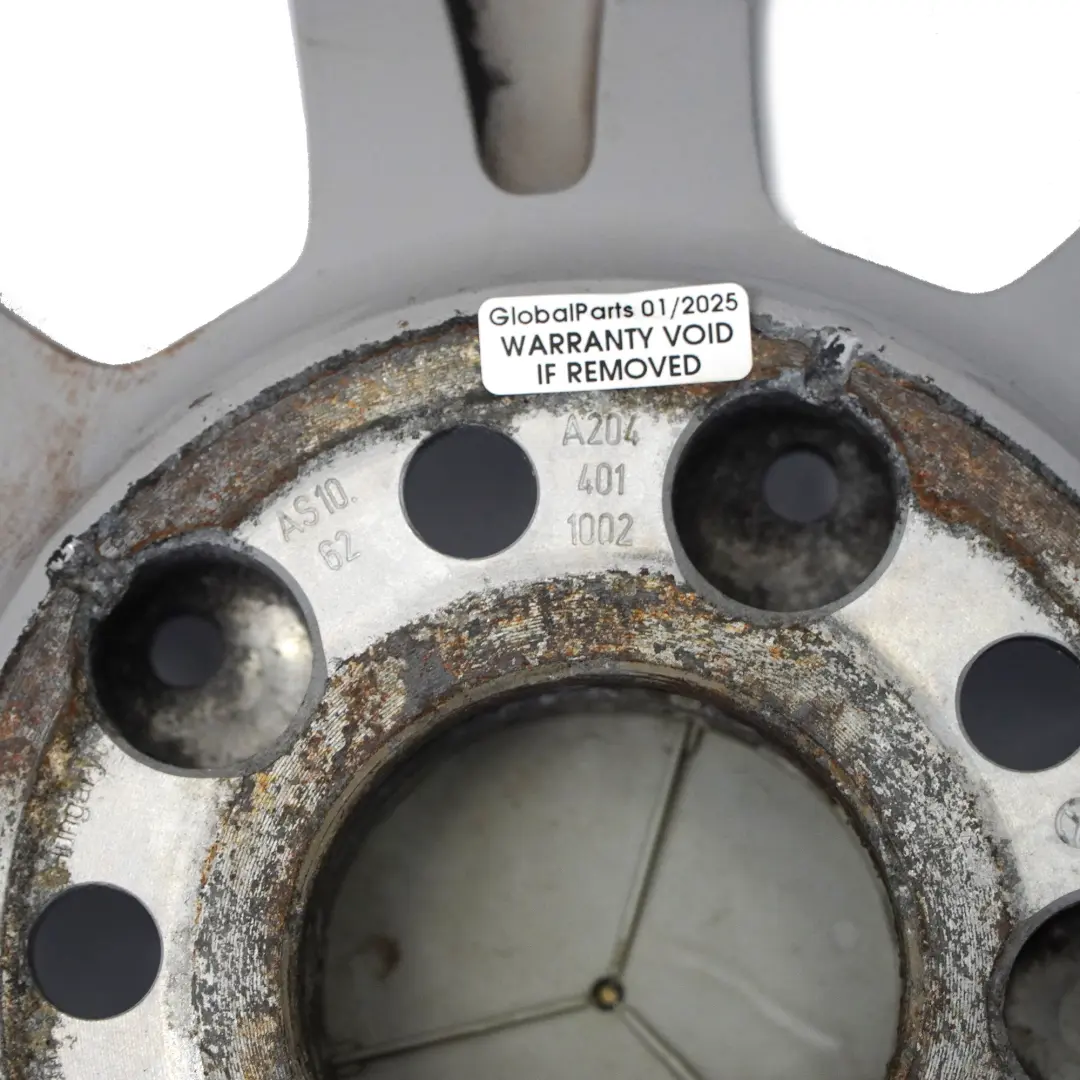 Mercedes W204 Silver Alloy Wheel Rim 7 Spoke 16" 6J ET:39 - SKU A2044011002-4 - Part number A2044011002