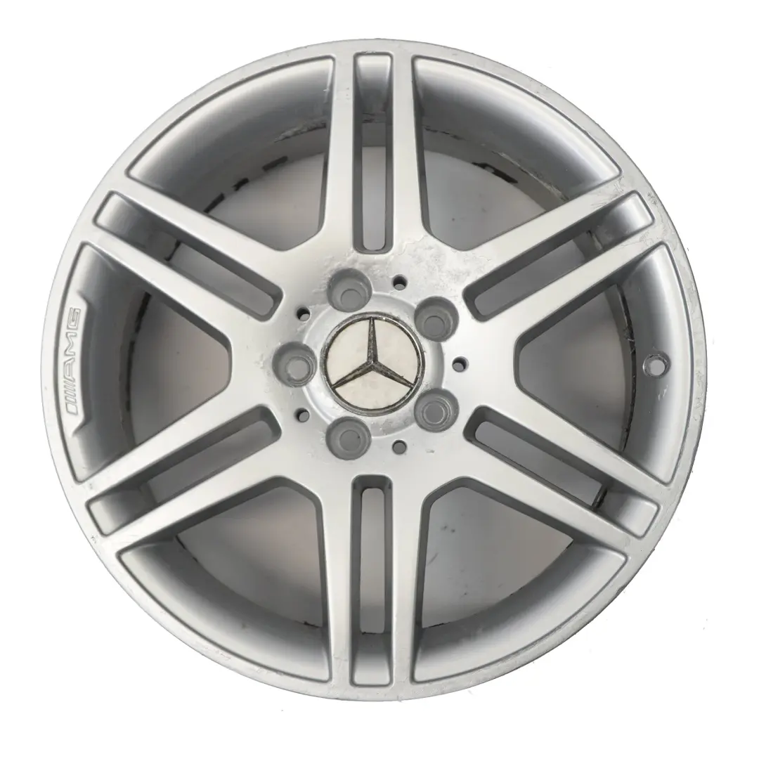Double-Spoke Alloy Wheel Rim 17" ET:58 8,5J to Mercedes W204 AMG 6 with Part number A2044014602 Mercedes W204 AMG 6 Double-Spoke Alloy Wheel Rim 17" ET:58 8,5J - SKU A2044014602-6 - Part number A2044014602