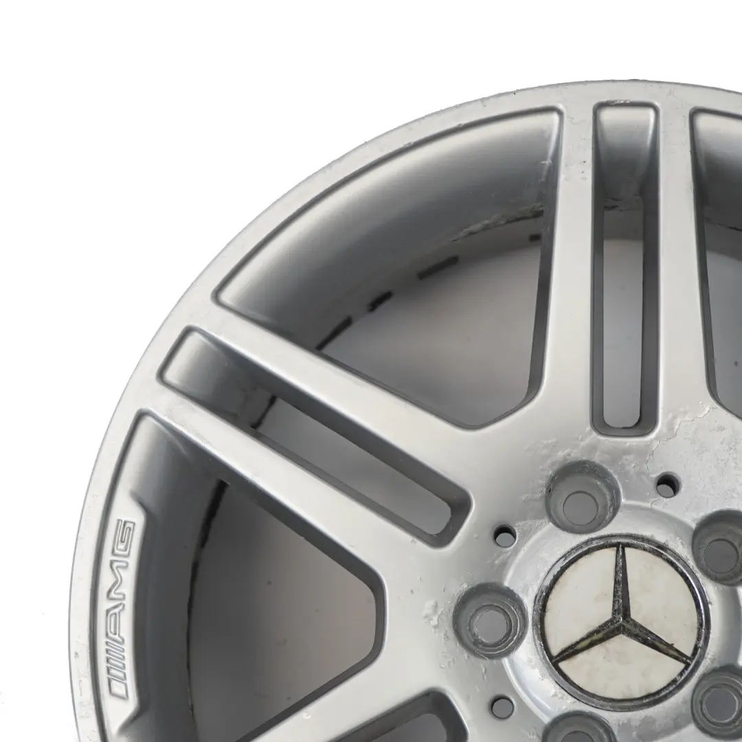 Double-Spoke Alloy Wheel Rim 17" ET:58 8,5J to Mercedes W204 AMG 6 with Part number A2044014602 Mercedes W204 AMG 6 Double-Spoke Alloy Wheel Rim 17" ET:58 8,5J - SKU A2044014602-6 - Part number A2044014602