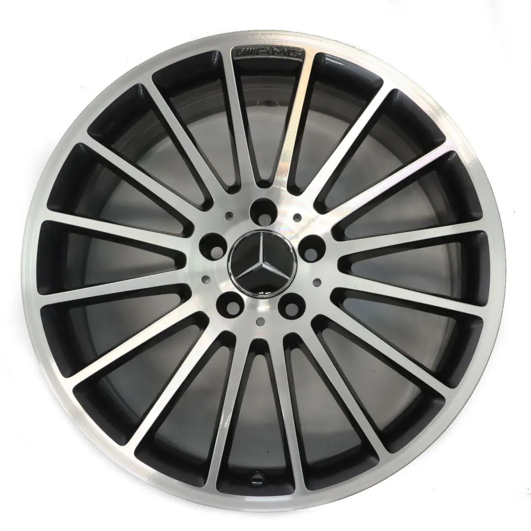 Front Wheel Rim Mercedes W204 C63 AMG Alloy 17-Hole 19" 8J ET:45 to with Part number A2044014802 Front Wheel Rim Mercedes W204 C63 AMG Alloy 17-Hole 19" 8J ET:45 - SKU A2044014802 - Part number A2044014802