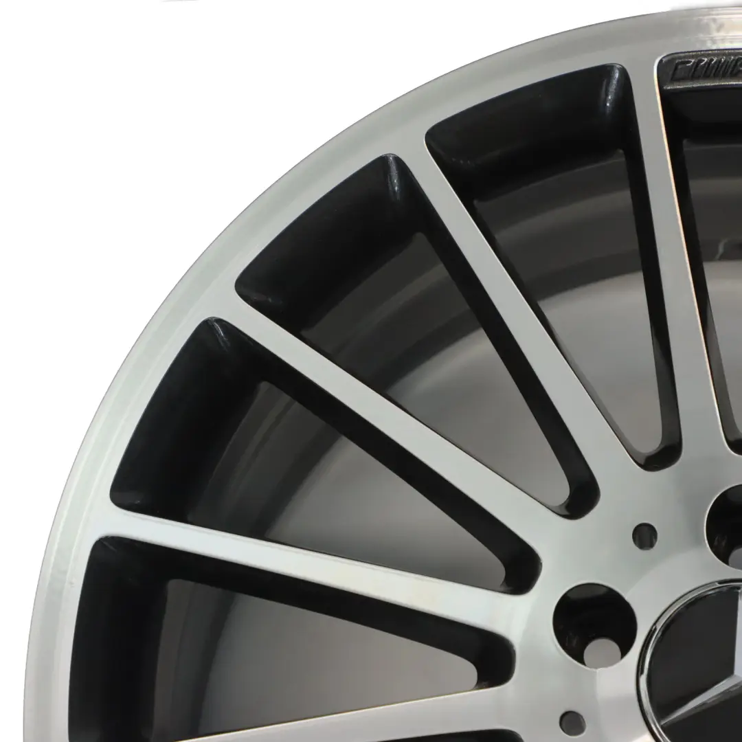  Llanta de aleación Mercedes W204 C63 AMG 17 agujeros 19" 8J ET:45 - SKU A2044014802 - Número de pieza A2044014802