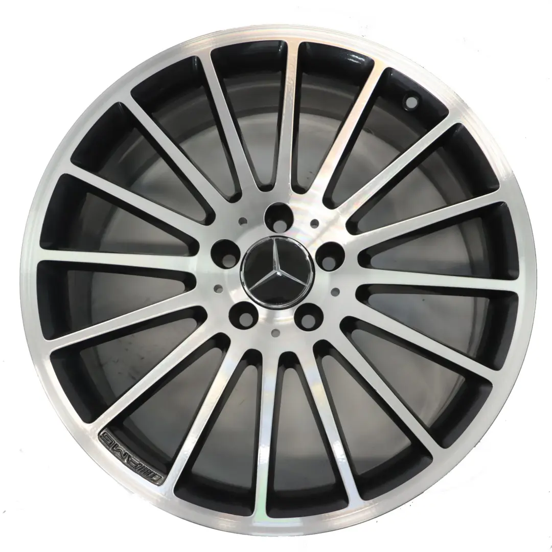 Rim Mercedes W204 C63 AMG Alloy 17-Hole 19" 9J ET:54 to Rear Wheel with Part number A2044014902 Rear Wheel Rim Mercedes W204 C63 AMG Alloy 17-Hole 19" 9J ET:54 - SKU A2044014902 - Part number A2044014902