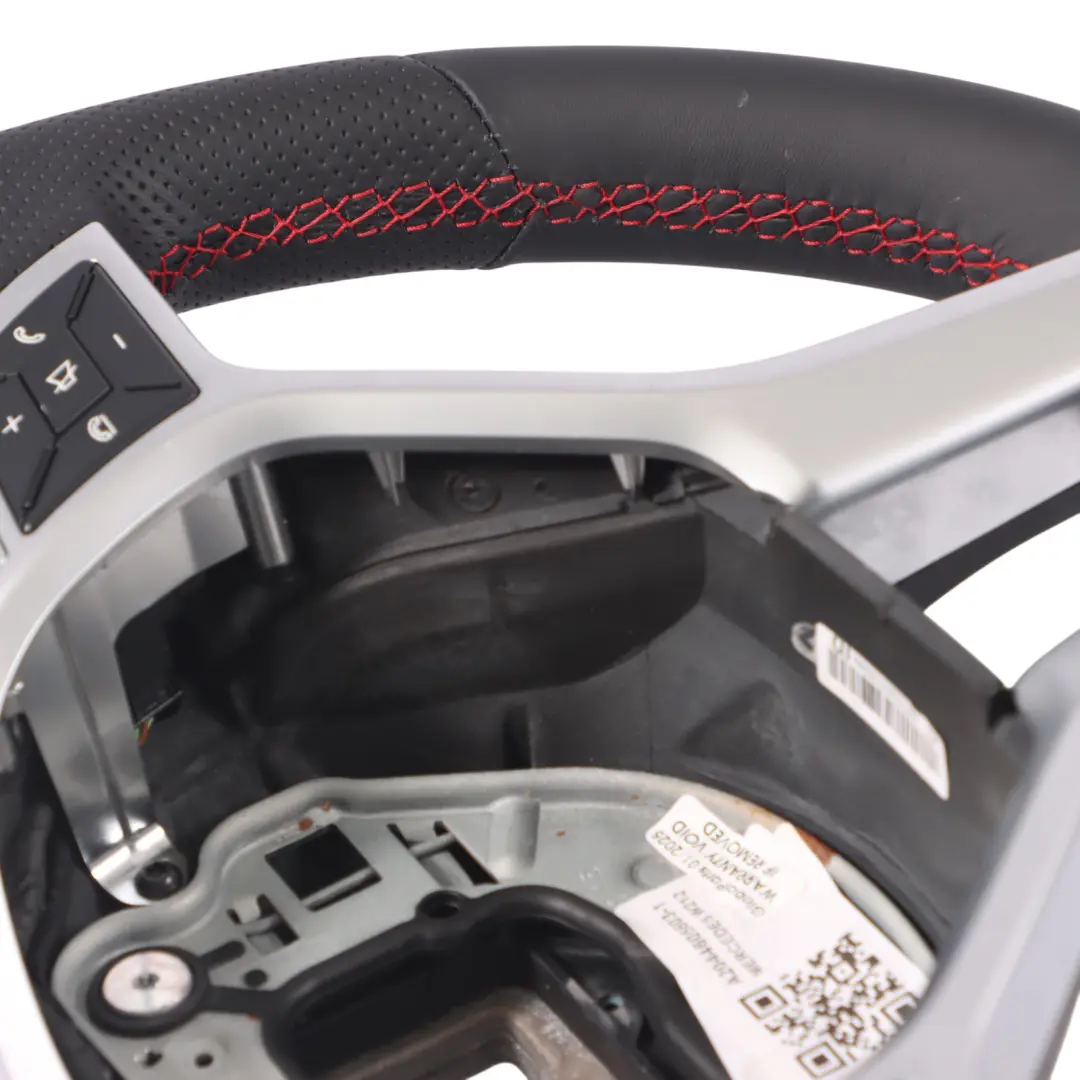 Volante Mercedes C207 W212 NUOVO in Pelle Sport Cambio al Volante Rosso Fili - SKU A2044605603-1 - Numero di parte A2044605603