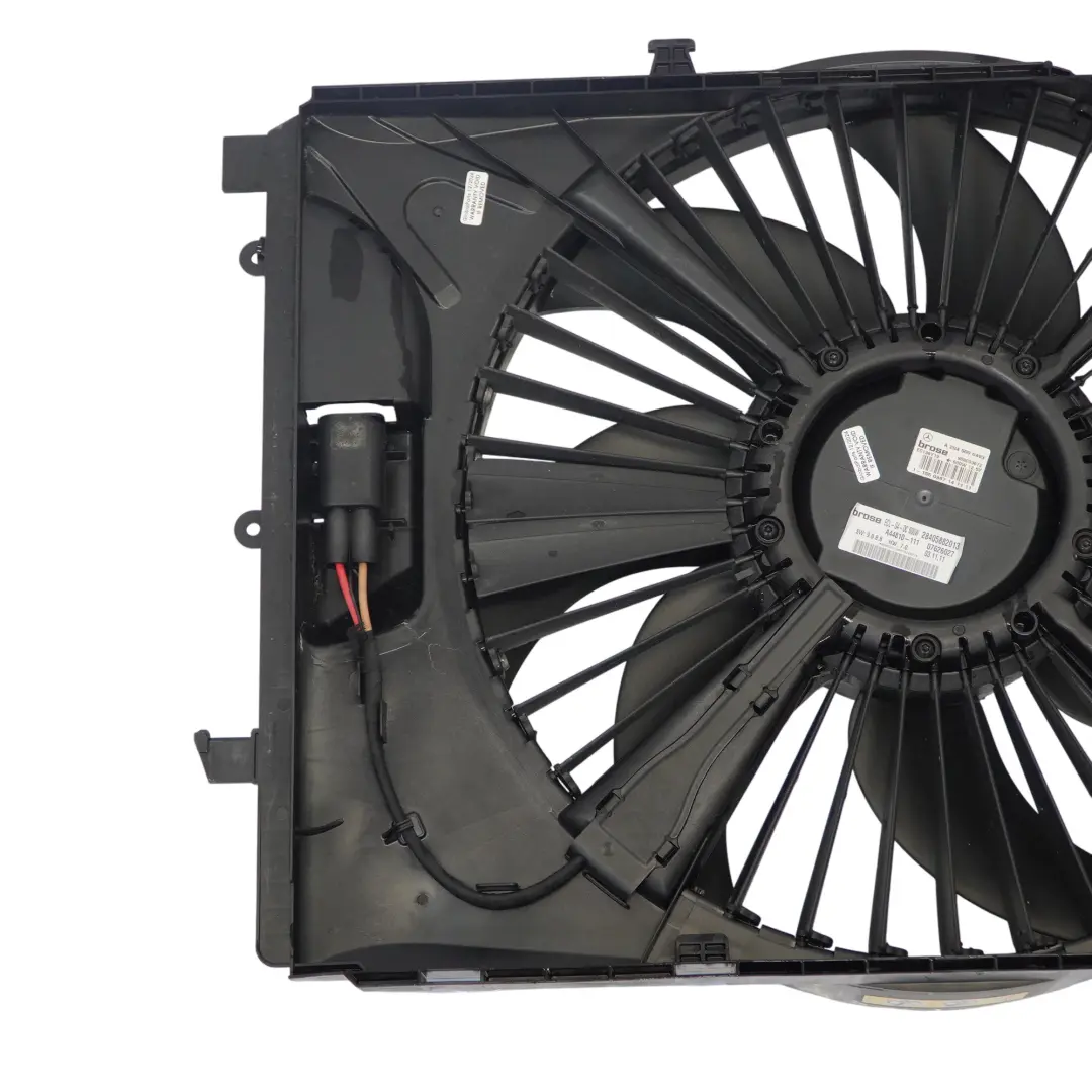 M271 Radiator Fan Shroud Blower Motor 600W to Mercedes SLK R172 with Part number A2045000493 Mercedes SLK R172 M271 Radiator Fan Shroud Blower Motor 600W - SKU A2045000493-1 - Part number A2045000493