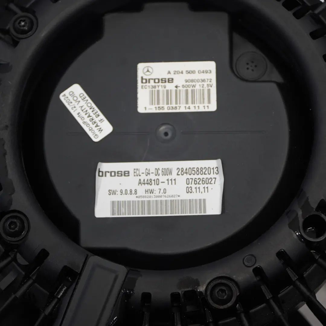 M271 Kühler Lüfterhaube Gebläsemotor 600W für Mercedes SLK R172 mit Teilenummer A2045000493 Mercedes SLK R172 M271 Kühler Lüfterhaube Gebläsemotor 600W - SKU A2045000493-1 - Teilenummer A2045000493