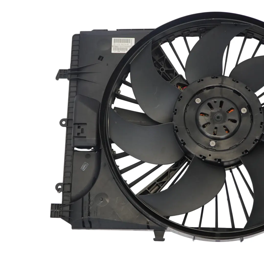 Mercedes R172 M271 Chemise de ventilateur de radiateur Moteur 600W - SKU A2045000493-1 - Numéro de pièce A2045000493