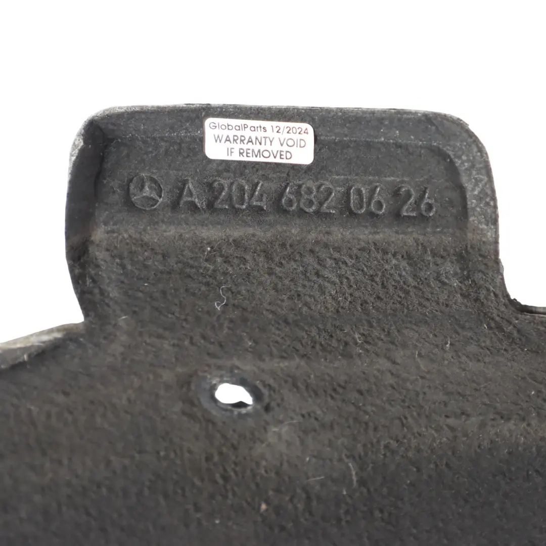 Mercedes W204 Cofano motore Coperchio isolamento vano motore - SKU A2046820626-1 - Numero di parte A2046820626