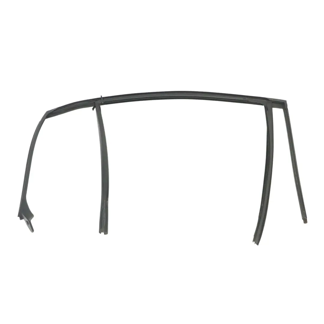 Mercedes S204 Rear Door Window Frame Guide Rail Seal Rubber Left N/S - SKU A2047352525 - Part number A2047352525