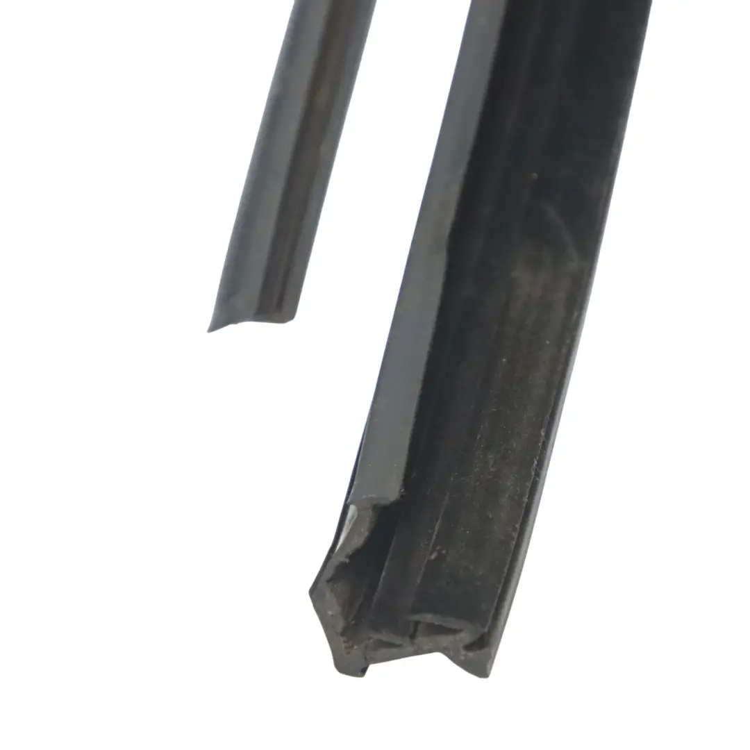 Mercedes S204 Rear Door Window Frame Guide Rail Seal Rubber Left N/S - SKU A2047352525 - Part number A2047352525