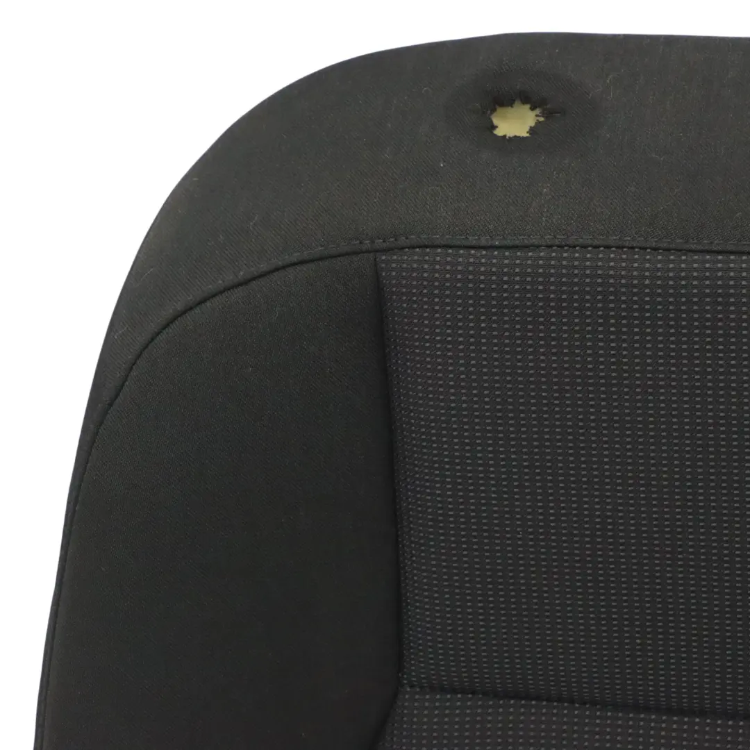 Mercedes W204 Asiento Respaldo Cubierta Delantera Derecha Material Tela Negro - SKU A2049100447 - Número de pieza A2049100447