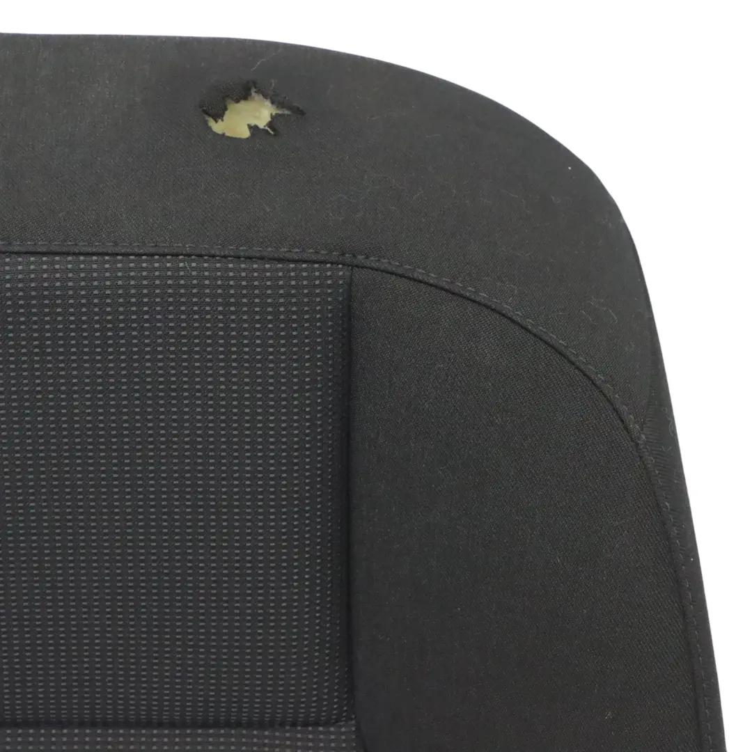 Mercedes W204 Asiento Respaldo Cubierta Delantera Derecha Material Tela Negro - SKU A2049100447 - Número de pieza A2049100447