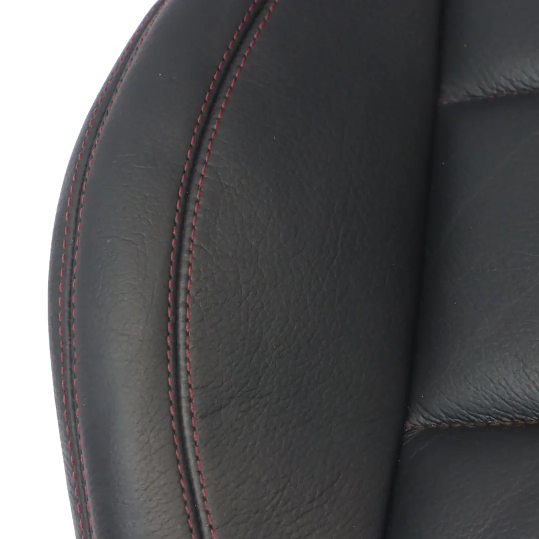 Mercedes C207 AMG Coprischienale anteriore sinistro destro riscaldato pelle nera - SKU A2049106209 - Numero di parte A2049106209