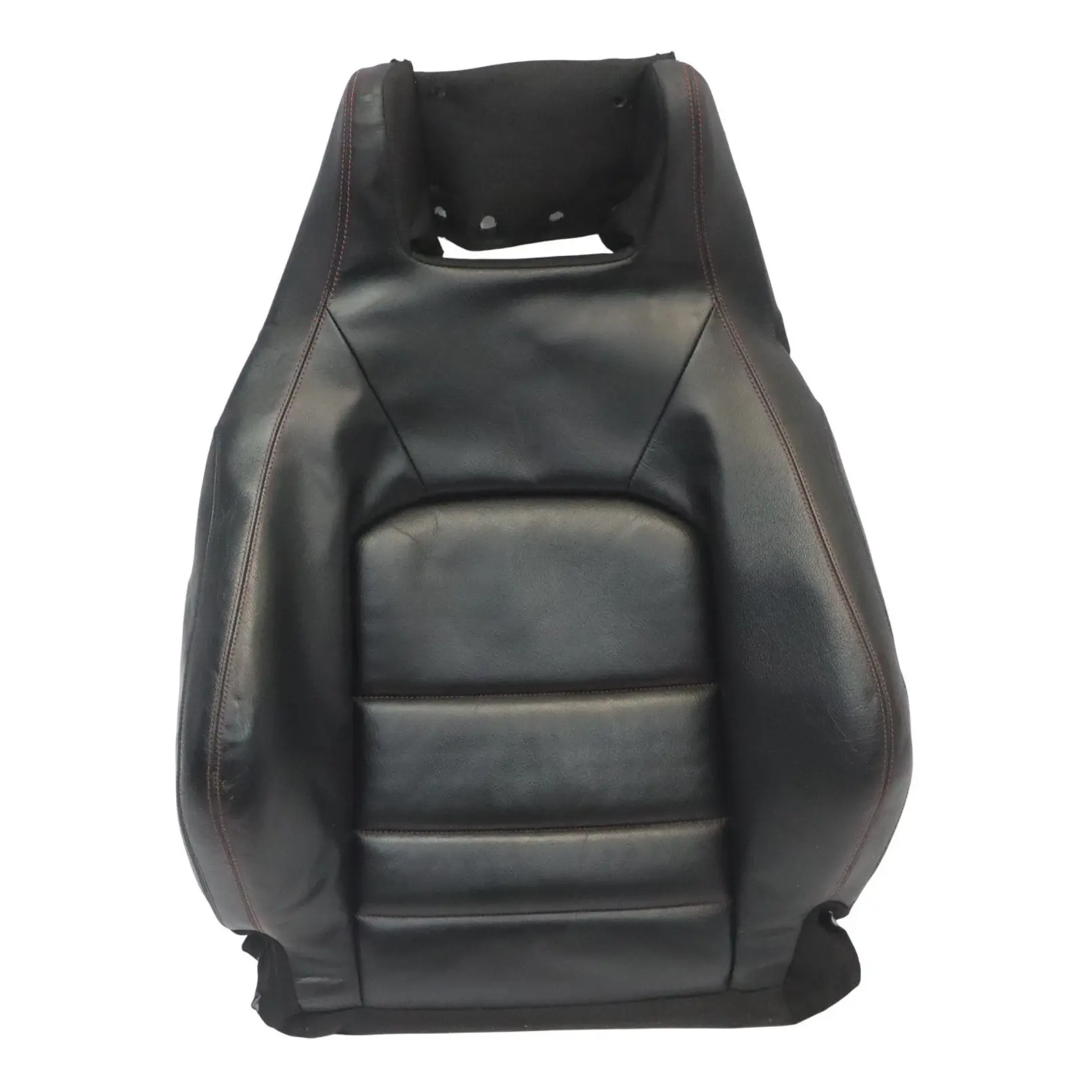 Mercedes C207 AMG Backrest Cover Front Left Right N/O/S Heated Black Leather