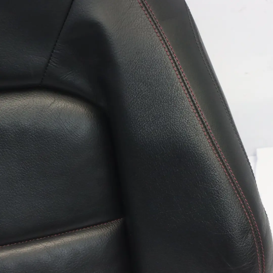 Mercedes C207 AMG Housse dossier avant gauche droite chauffante cuir noir - SKU A2049109106-4 - Numéro de pièce A2049109106