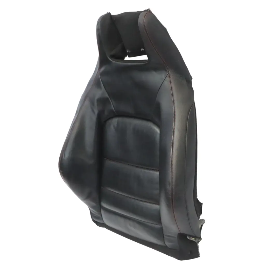 Mercedes C207 AMG Backrest Cover Front Left Right N/O/S Heated Black Leather - SKU A2049109106-4 - Part number A2049109106