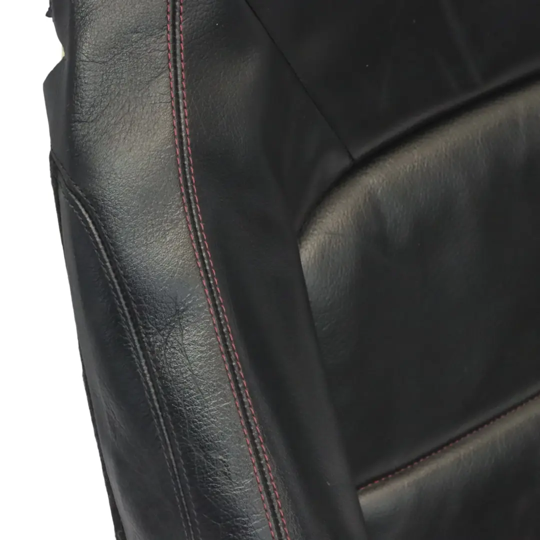Mercedes C207 AMG Housse dossier avant gauche droite chauffante cuir noir - SKU A2049109106-4 - Numéro de pièce A2049109106