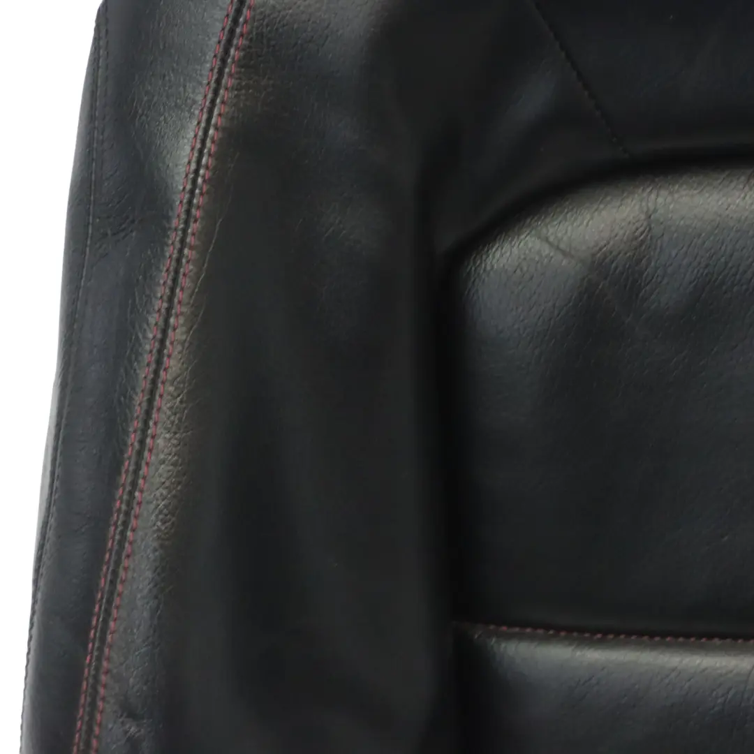 Backrest Cover Front Left Right N/O/S Heated Black Leather to Mercedes C207 AMG with Part number A2049109106 Mercedes C207 AMG Backrest Cover Front Left Right N/O/S Heated Black Leather - SKU A2049109106-4 - Part number A2049109106